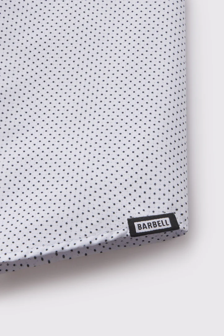Motive Pattern Short Sleeve Dress Shirt - Image 26